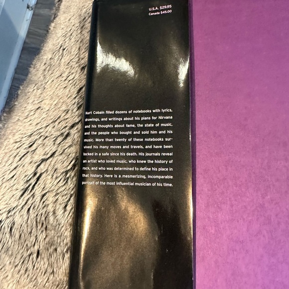 Kurt Cobain Journals Nirvana 2002 1St Edition Book - Picture 4 of 8